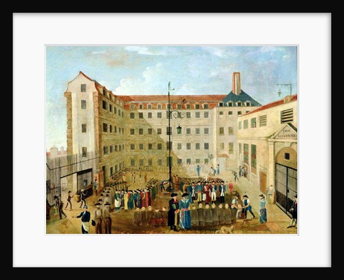 Shackling the Prisoners at Bicetre, 1791 by Louis Leopold Boilly