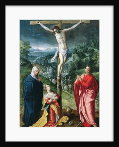 The Crucifixion by Flemish School