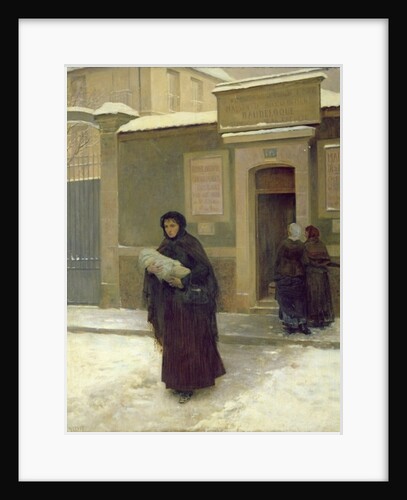 Leaving the Maternity Hospital by Guillaume Albert Demarest