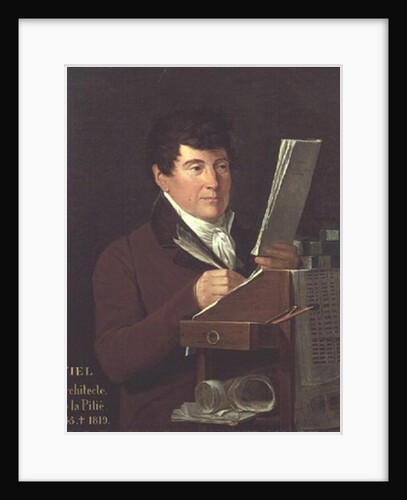 Portrait of Charles Francois Viel 1811 by Francois Dumont