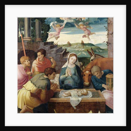 Adoration of the Shepherds, Champagne School, c.1520-30 by French School