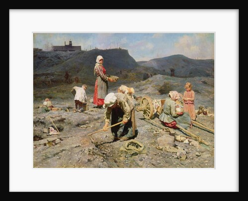 Poor People Gathering Coal at an Exhausted Mine, 1894 by Nikolaj Alekseevich Kasatkin