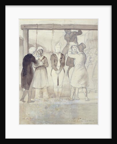 Execution in London by Theodore Gericault