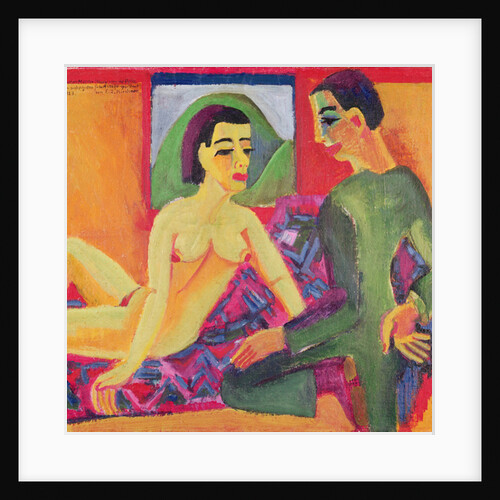 The Couple, 1923 by Ernst Ludwig Kirchner