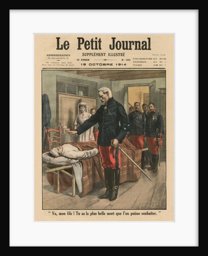 Go, my son, you've got the most beautiful death than one can wish by French School