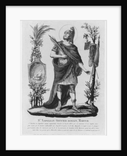 St. Napoleon, Roman Officer and Martyr by French School