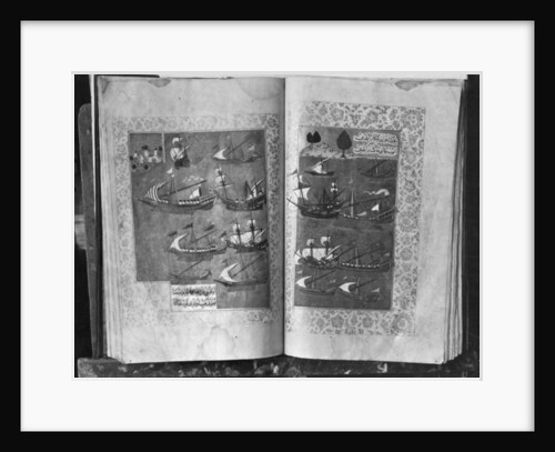 The 'Suleymanname' or 'Life of Suleyman', the Fleet of the Sultan by Turkish School