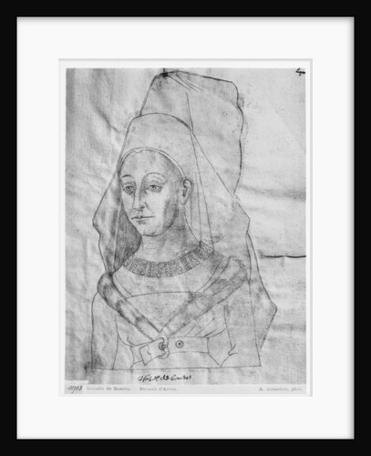 Isabella of Bourbon, Countess of Charolais, second wife of Charles the Bold, Count of Charolais and Duke of Burgundy by Flemish School