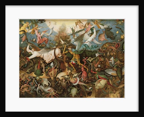 The Fall of the Rebel Angels, 1562 by Pieter the Elder Bruegel