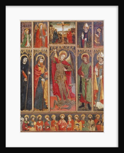 Altarpiece of St. Michael by Jean Mirailhet