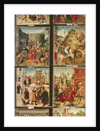 Right panel of the Retable of the Passion, 1517-20 by Antonio Ronzen