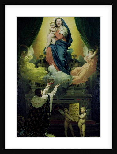 The Vow of Louis XIII, 1824 by Jean Auguste Dominique Ingres