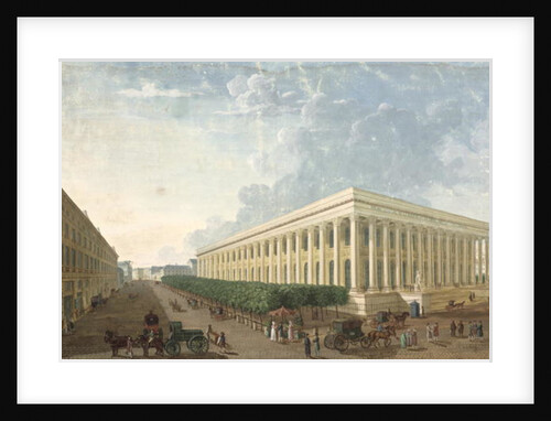 The Palais de la Bourse by Henri Courvoisier-Voisin