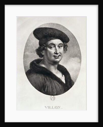 Portrait of Francois Villon by Ludwig Rullmann