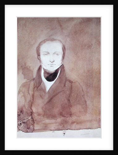 Portrait of Prosper Merimee by Charles Emile Callande de Champmartin