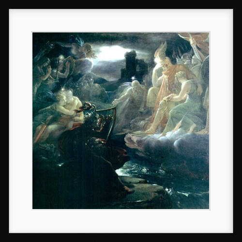 Ossian Conjuring up the Spirits on the Banks of the River Lora with the Sound of his Harp, 1801 by Francois Pascal Simon Baron Gerard