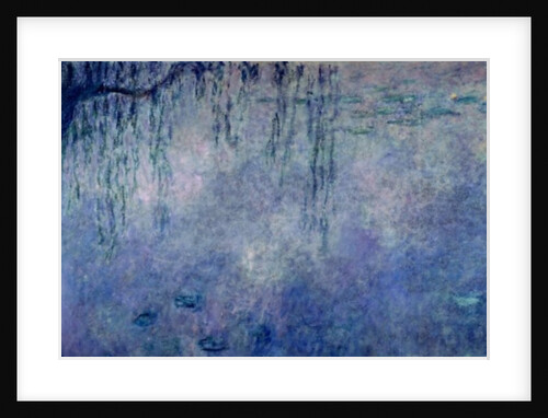 Waterlilies: Two Weeping Willows, left section, c.1915-26 by Claude Monet