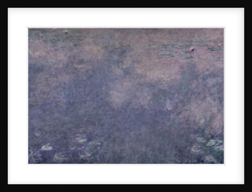 Waterlilies: Two Weeping Willows, centre right section, c.1915-26 by Claude Monet