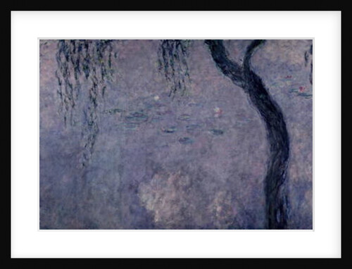 Waterlilies: Two Weeping Willows, right section, c.1915-26 by Claude Monet