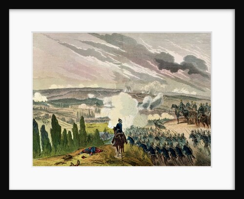 The Battle of Sedan, 1st September 1870 by German School
