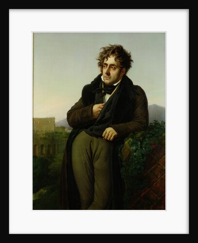 Francois Rene Vicomte de Chateaubriand, 1811 by Anne Louis Girodet de Roucy-Trioson
