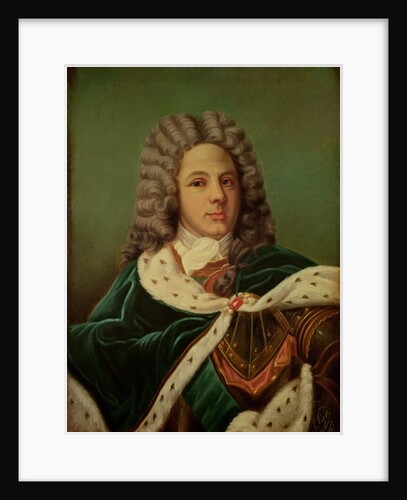 Portrait of the Duc de Saint-Simon after a portrait by Hyacinthe Rigaud 1887 by Perrine Viger