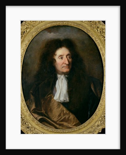 Portrait of Jean de La Fontaine, c.1680 by Hyacinthe Francois Rigaud