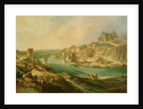 View of Toledo, 1854 by Eugenio Lucas y Padilla