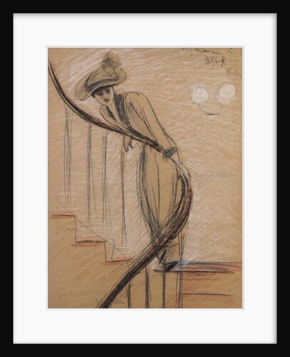 The Staircase by Paul Cesar Helleu