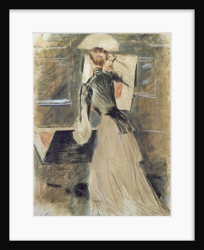 Madeleine Carlier by Paul Cesar Helleu