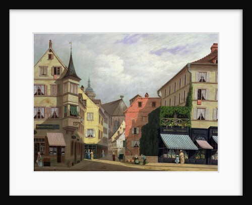 Maison Mathieu, Grand-Rue, Colmar, 1876 by Michel Hertrich