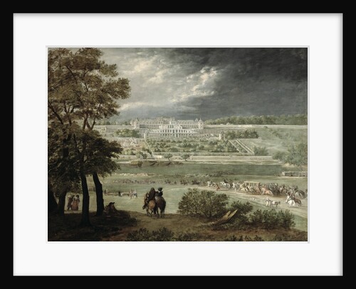 Château of St. Germain-en-Laye in 1655 by Adam Frans van der Meulen