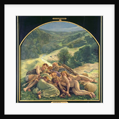 Night, central section of 'The Golden Age' Triptych, 1900 by Leon Henri Marie Frederic