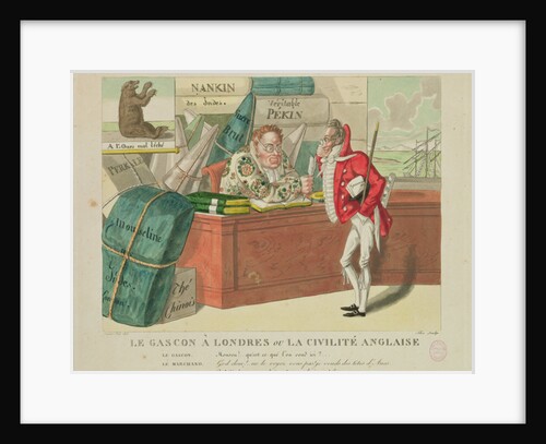The Gascon in London, or English Civility, 1806 by French School