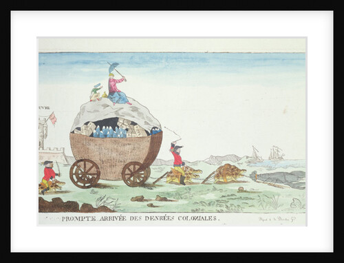 The Prompt Arrival of Colonial Goods, 1807 by French School
