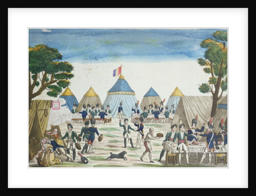 Party given to the Russian Grenadiers by the Grenadiers of the Grande Armée, 30 June 1807 by French School