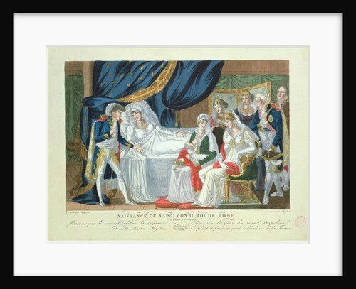 Birth of Napoleon II, King of Rome, 20th March, 1811 by French School