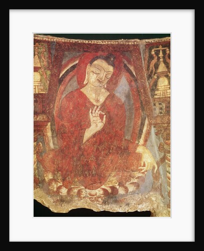 Buddha Sitting on a Lotus, 5th-6th century by School Afghan