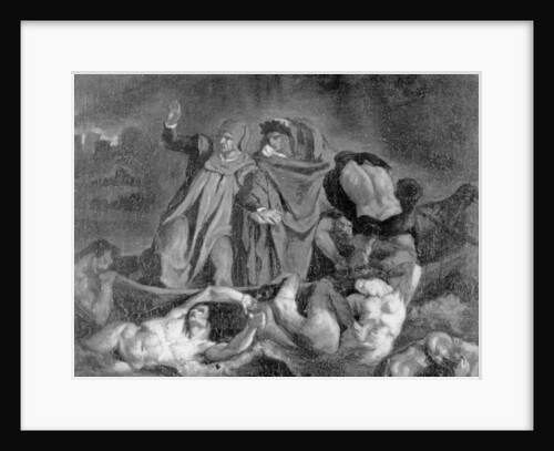 The Barque of Dante by Edouard Manet