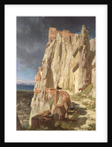 The Rock of Vann, Kurdistan, 1901 by Jules Joseph Augustin Laurens