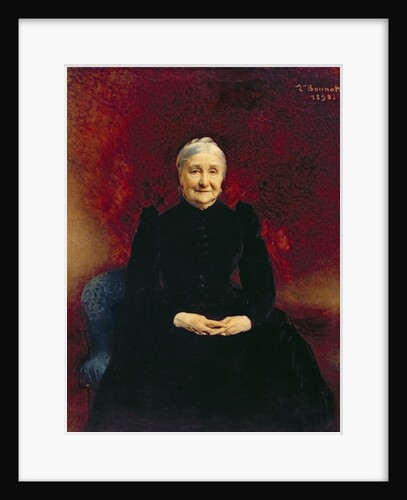 Madame Bonnat, the artist's mother, 1893 by Leon Joseph Florentin Bonnat