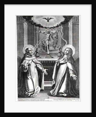 St. John of the Cross and St. Teresa of Avila by French School