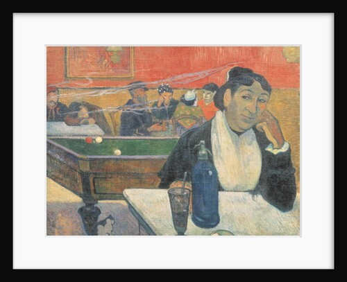 Cafe at Arles, 1888 by Paul Gauguin