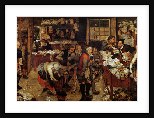 The Village Lawyer, 1621 by Pieter the Younger Brueghel
