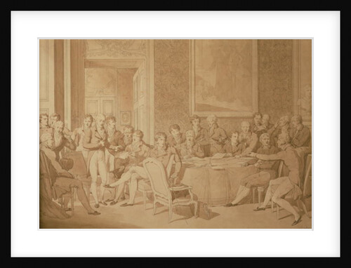 The Congress of Vienna, 1815 by Jean-Baptiste Isabey
