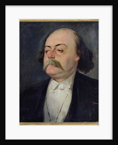 Portrait of Gustave Flaubert 1868-81 by Eugene Giraud