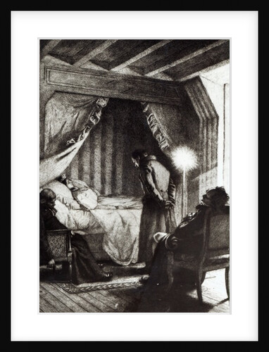 The Death of Emma Bovary from 'Madame Bovary' by Gustave Flaubert by Alfred Paul Marie Richemont