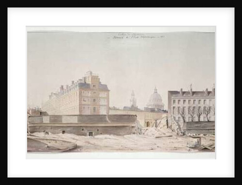 The Hole in the Rue Monge, the College of Navarre and the Polytechnic School of Paris, 1870 by French School
