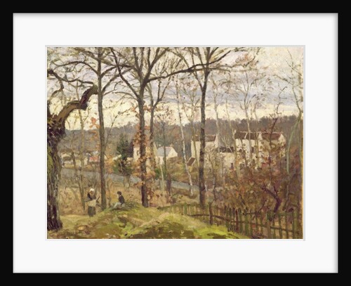 Winter Landscape at Louveciennes, c.1870 by Camille Pissarro