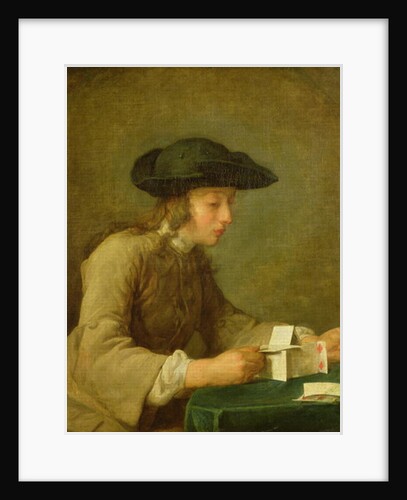 The House of Cards by Jean-Baptiste Simeon Chardin